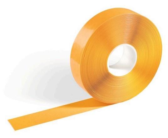 DURABLE 172504 gul gulvmarkeringstape - 50 mm x 30 m billede