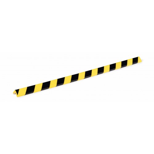 DURABLE C35 hjørnebeskytter - sort/gul, 100 cm
