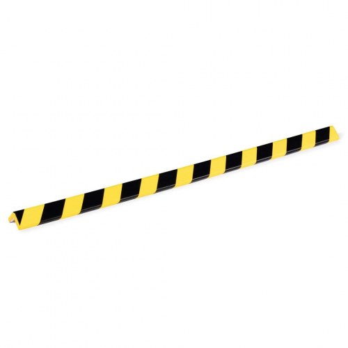 DURABLE C35 hjørnebeskytter - sort/gul, 100 cm