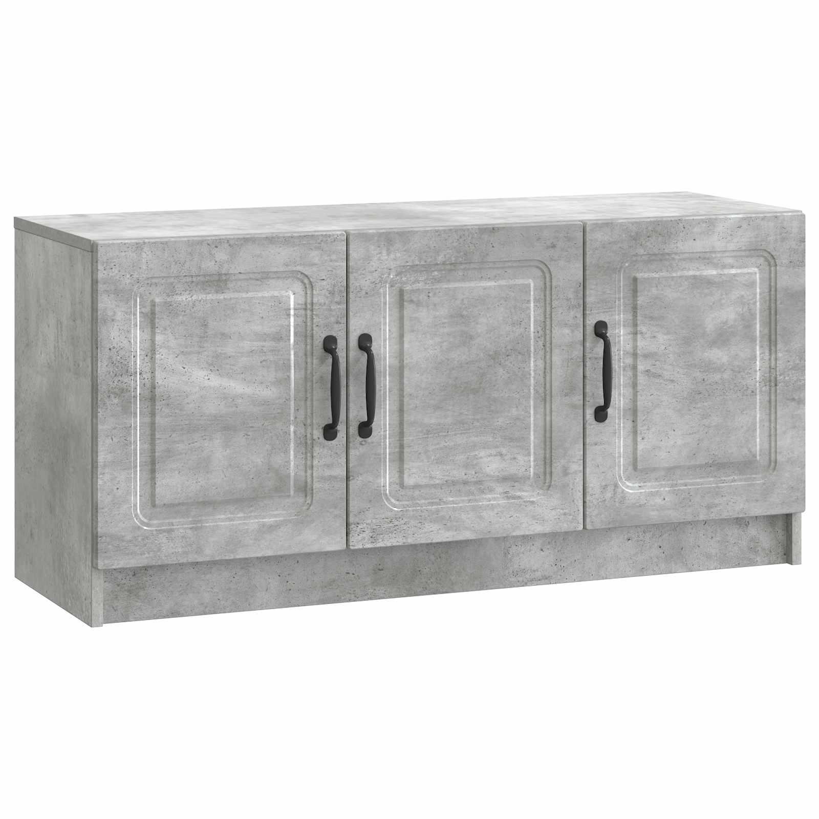 TV-skab Betongrå 99 x 34,5 x 47 cm Konstrueret træ