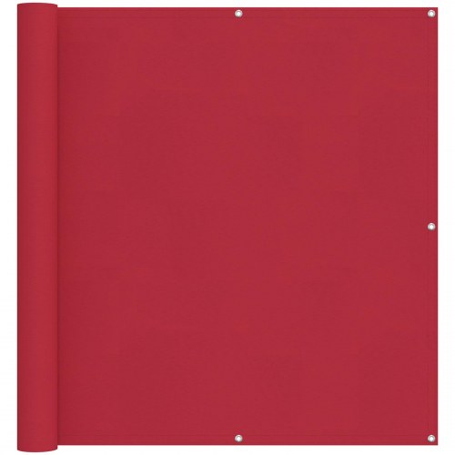 Altan skærm i oxford stof - rød 110 × 300 cm