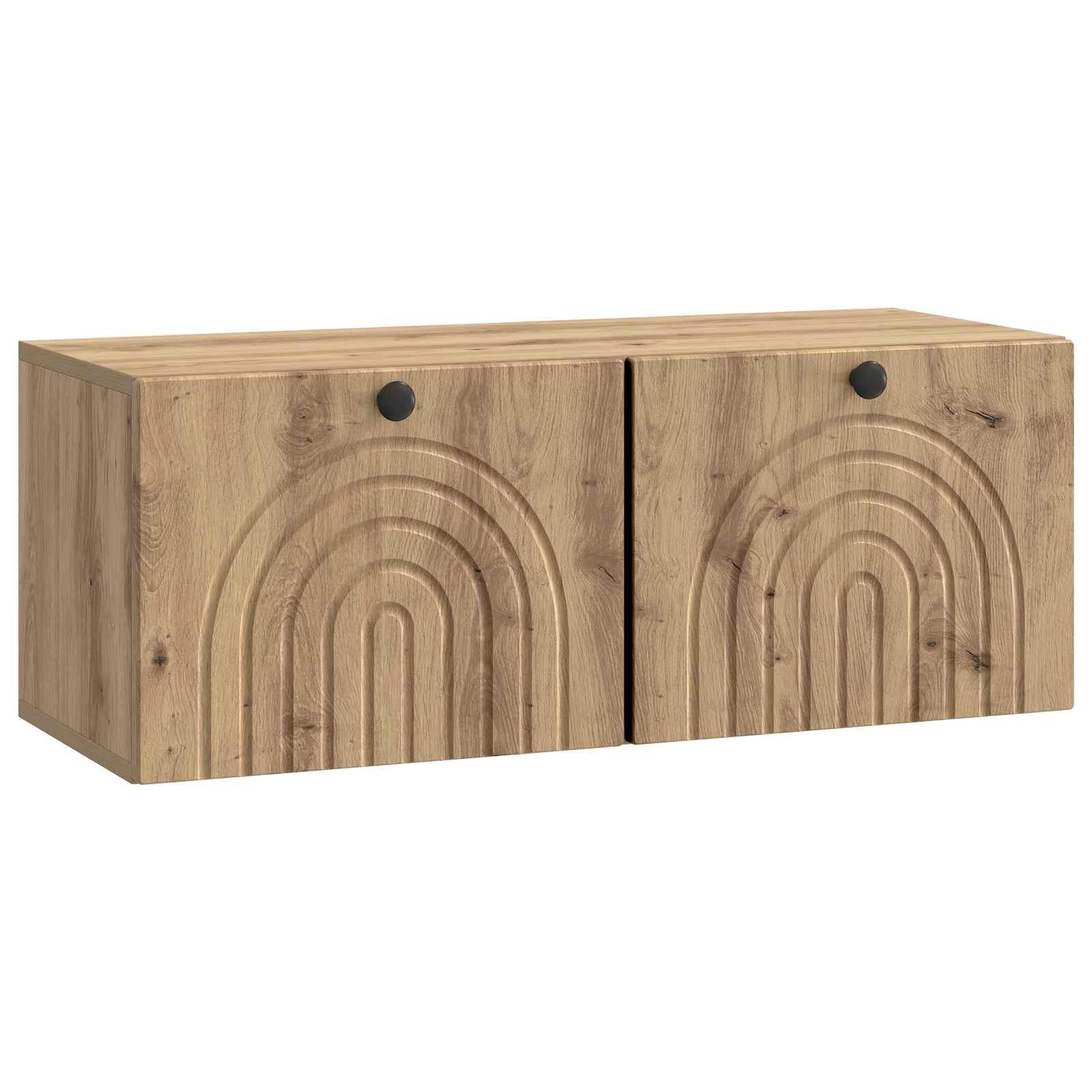Væghængt TV-skab Artisan-eg 78,5 x 31 x 30 cm Konstrueret træ