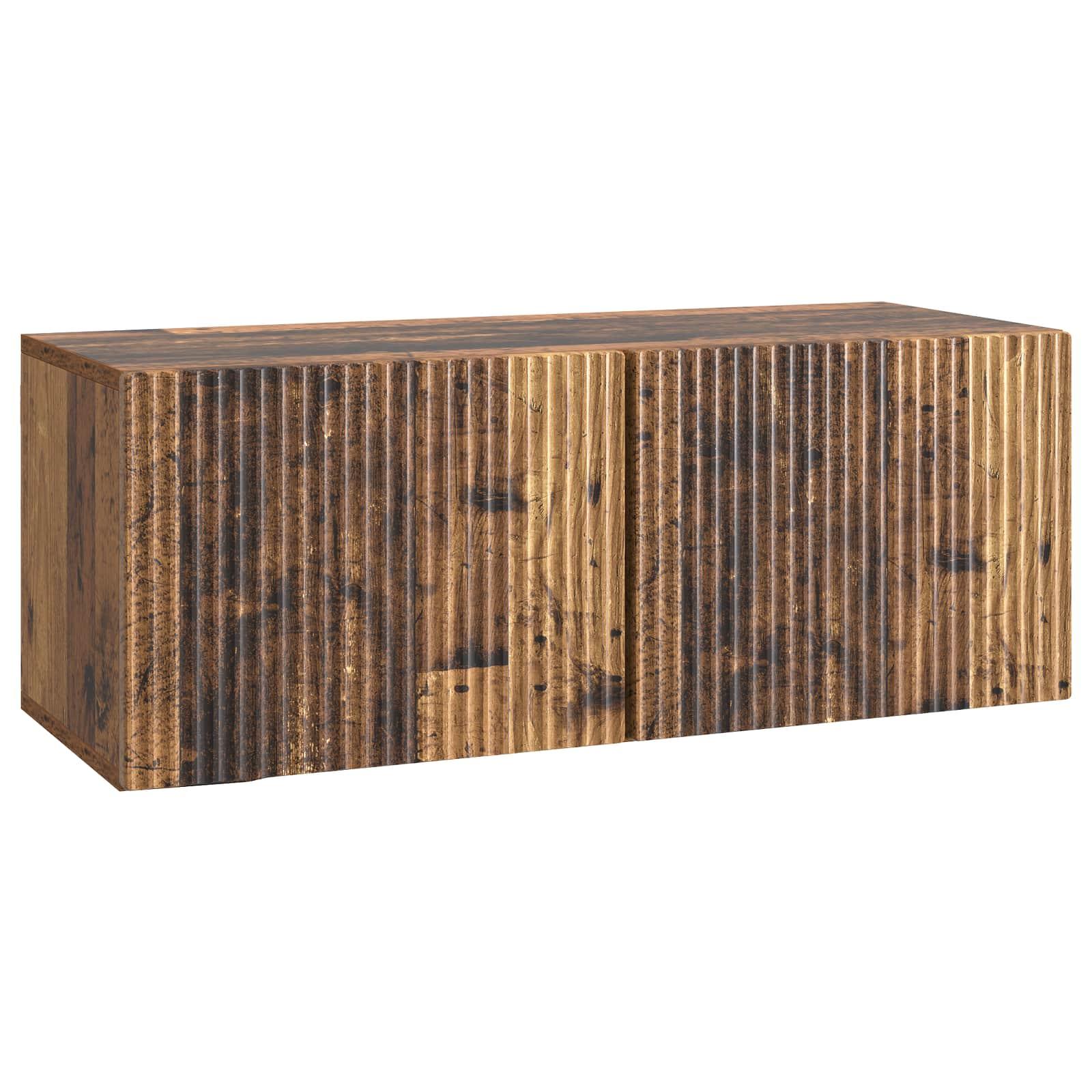 Væghængt TV-skab Gammelt træ 78,5 x 31 x 30 cm Konstrueret træ