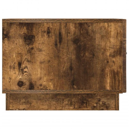 Sofabord med skuffe Røget eg 49 x 50 x 37 cm Konstrueret træ