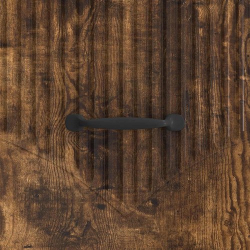 Sofabord med skuffe Røget eg 49 x 50 x 37 cm Konstrueret træ