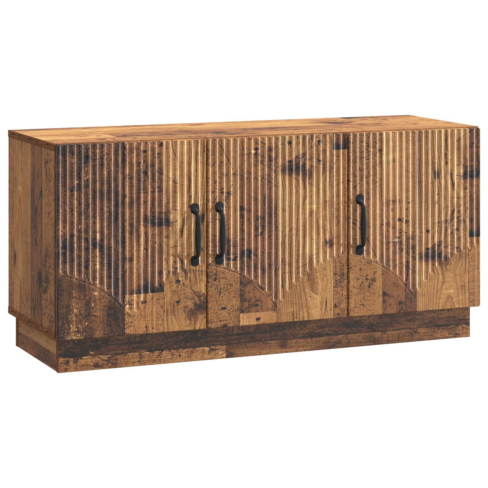 TV-skab Gammelt træ 99 x 34,5 x 47 cm Konstrueret træ