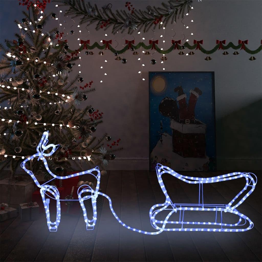 Rensdyr og kane udendørs juledekoration 252 LED'er