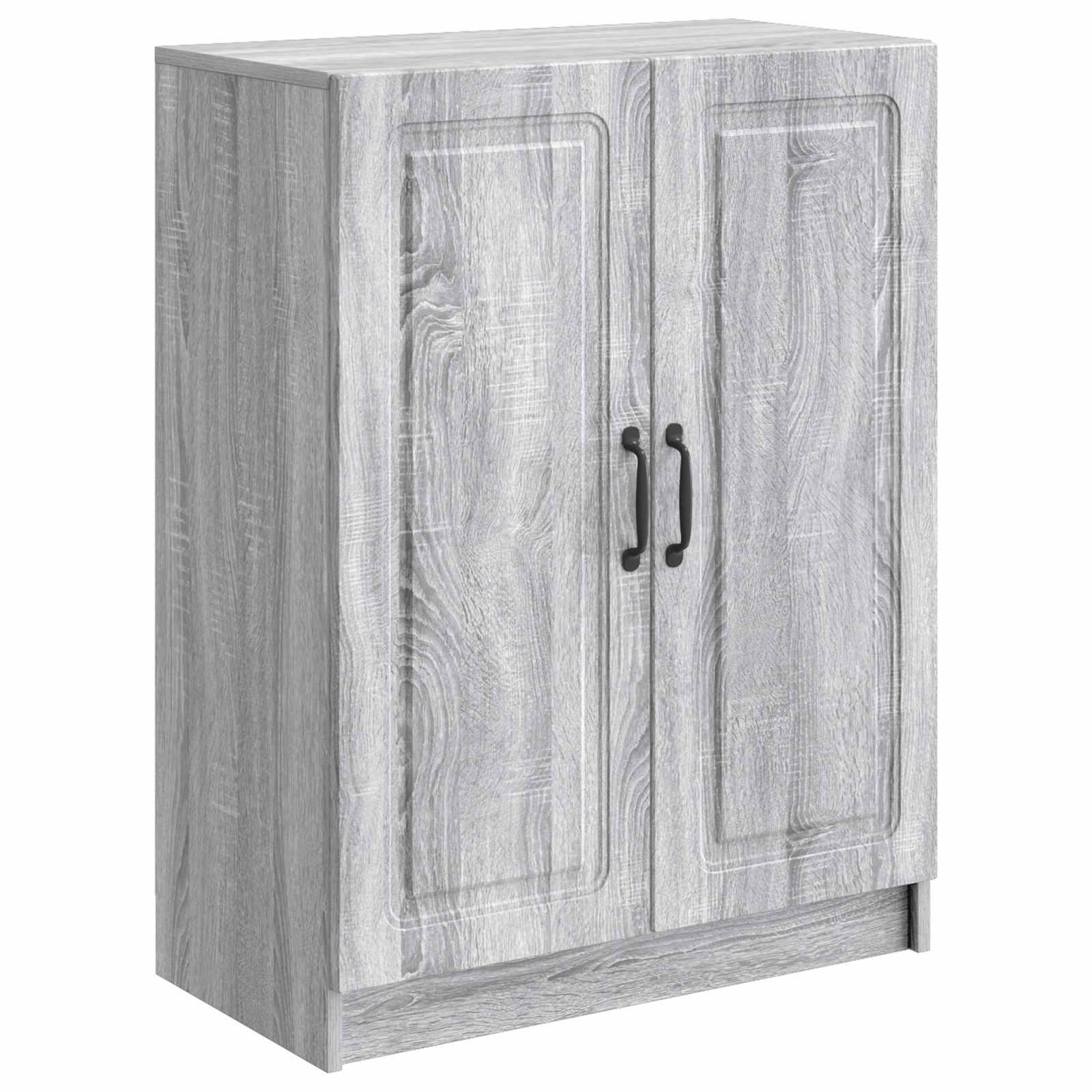 Sidebord Grå sonoma-eg 66 x 34,5 x 87 cm Konstrueret træ