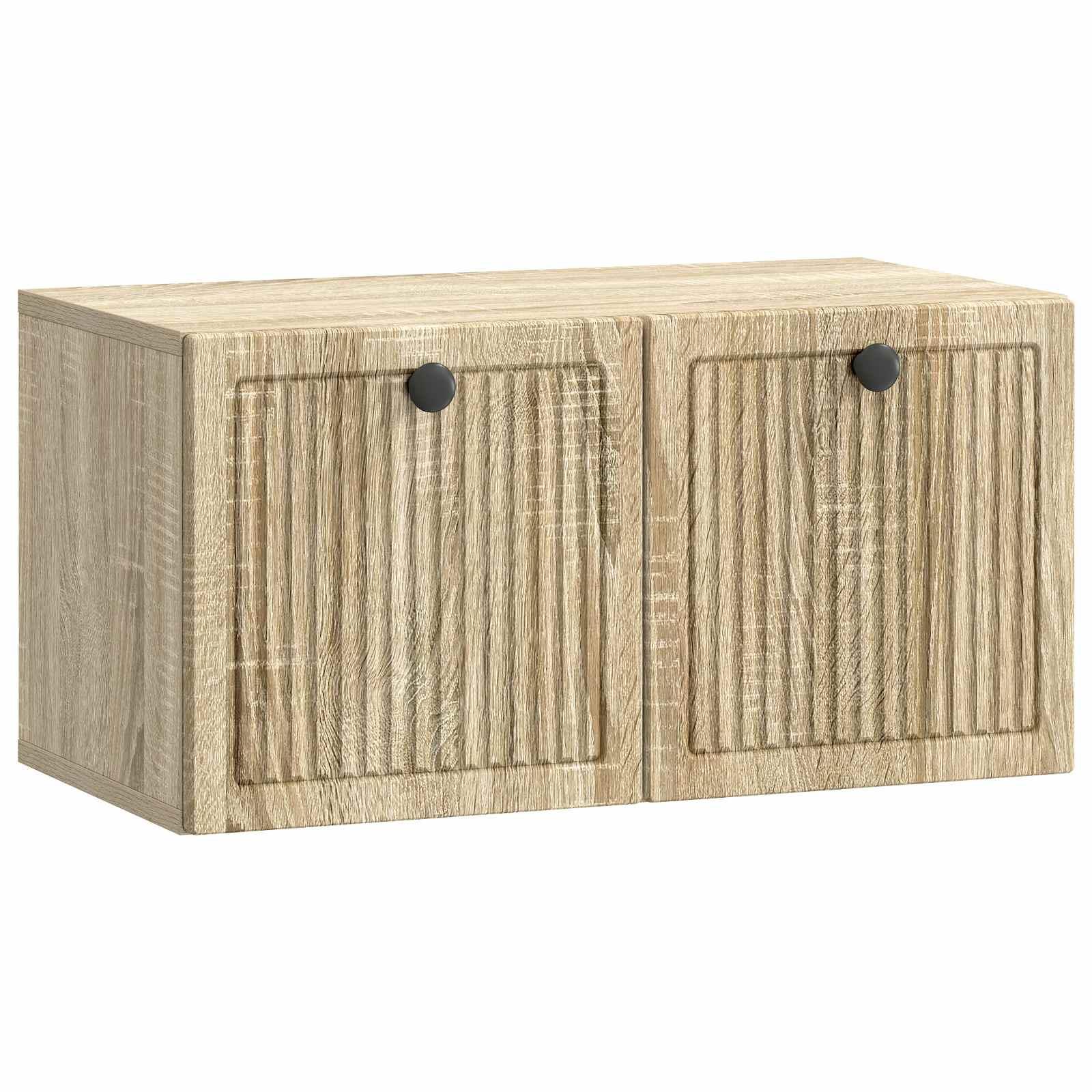 Væghængt Tv-skab Konstrueret Træ - Sonoma-eg / 59,5 x 31 x 30 cm