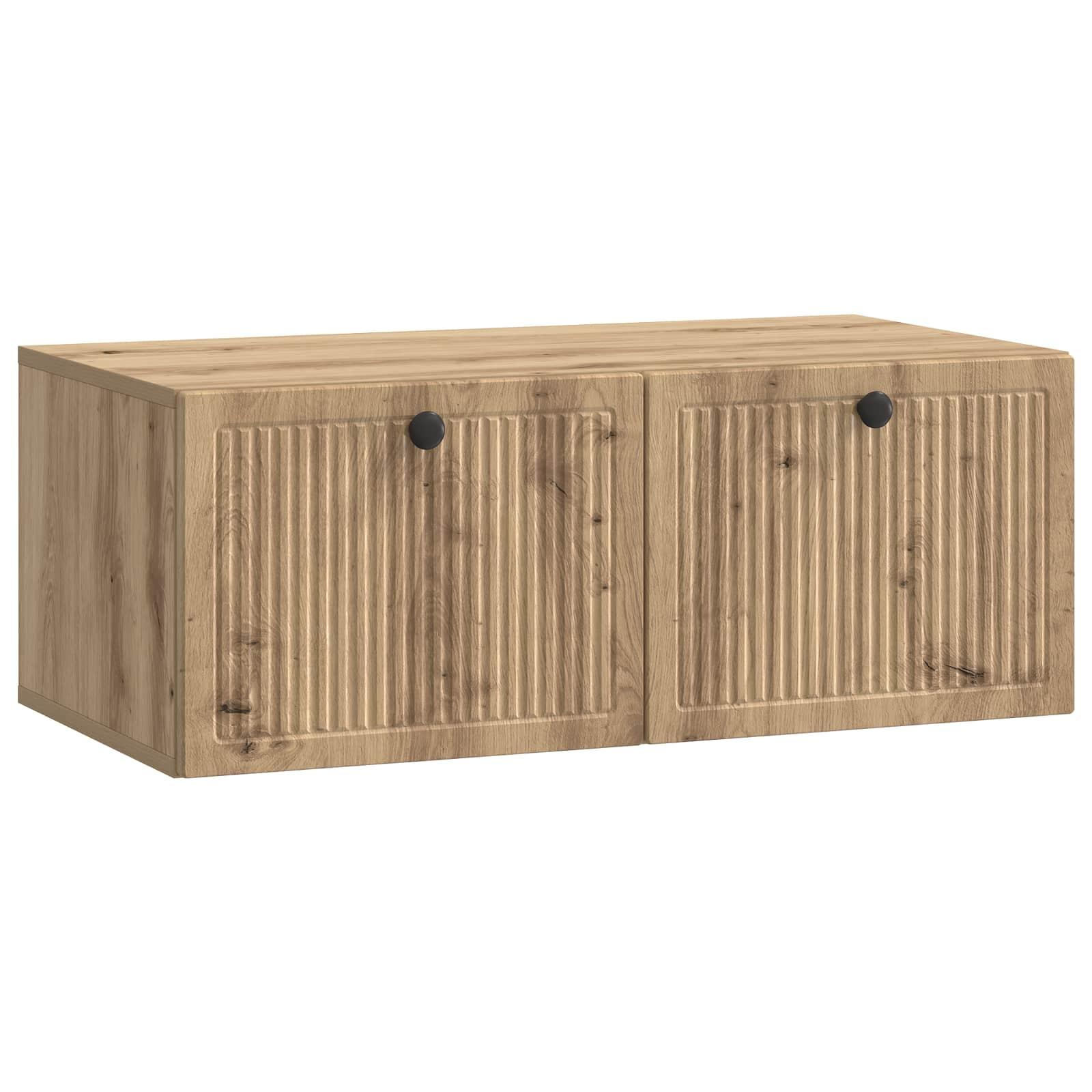 Væghængt Tv-skab Konstrueret Træ - Artisan-eg / 78,5 x 41 x 30 cm