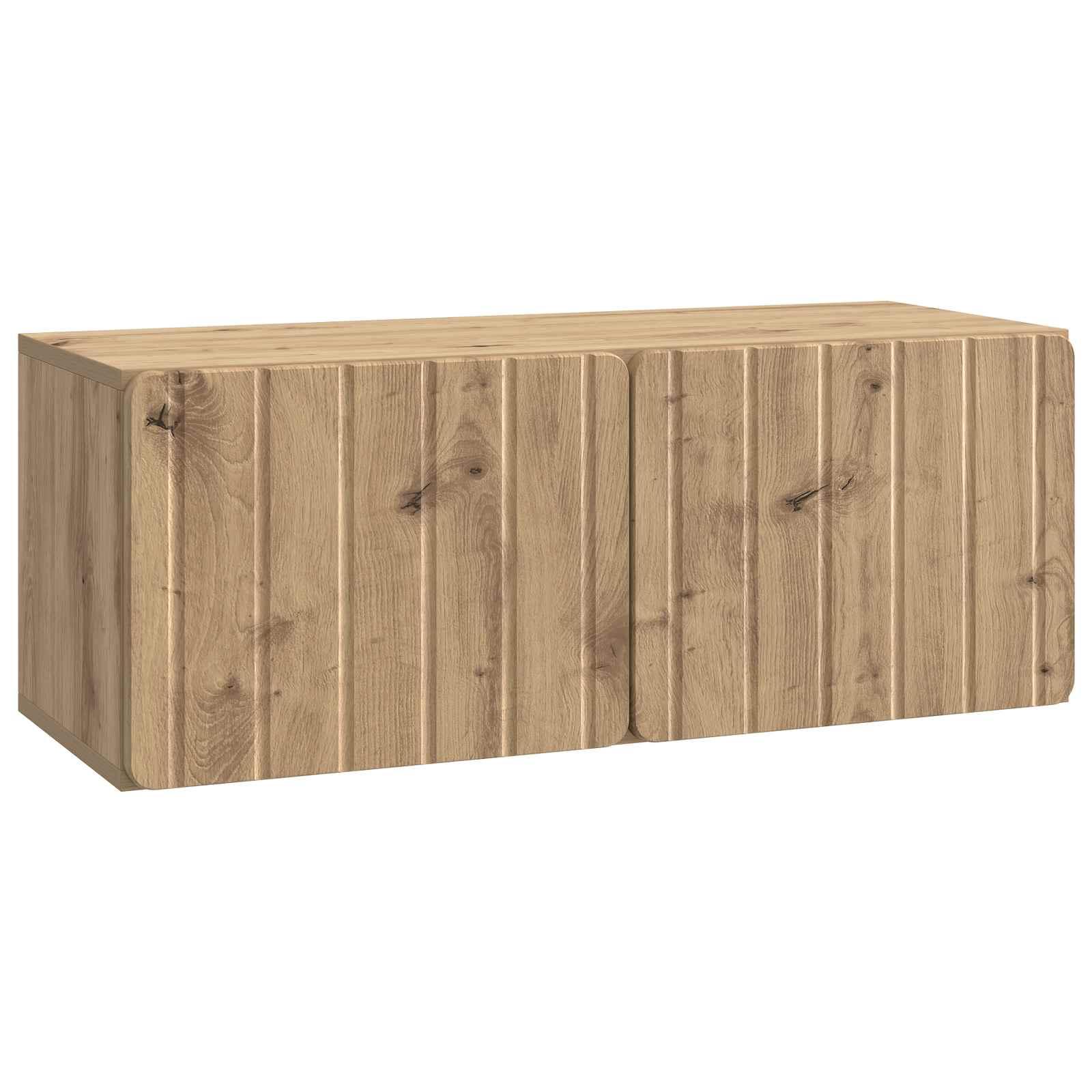 Væghængt TV-skab Artisan-eg 78,5 x 31 x 30 cm Konstrueret træ