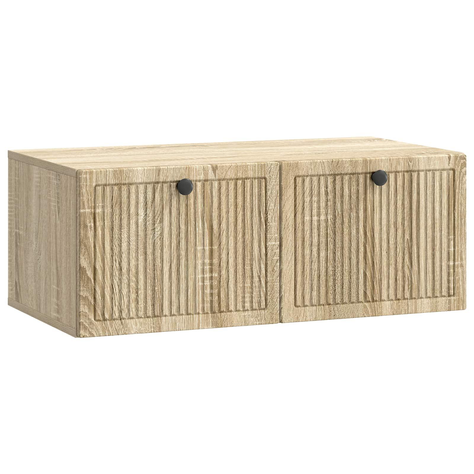 Væghængt Tv-skab Konstrueret Træ - Sonoma-eg / 78,5 x 41 x 30 cm