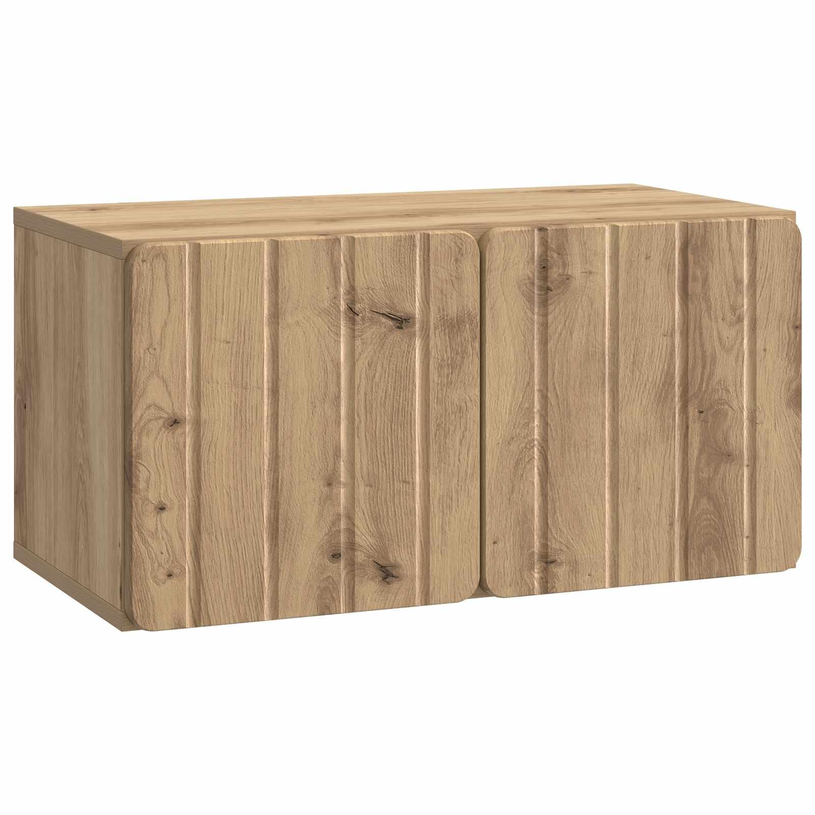Væghængt TV-skab Artisan-eg 59,5 x 31 x 30 cm Konstrueret træ