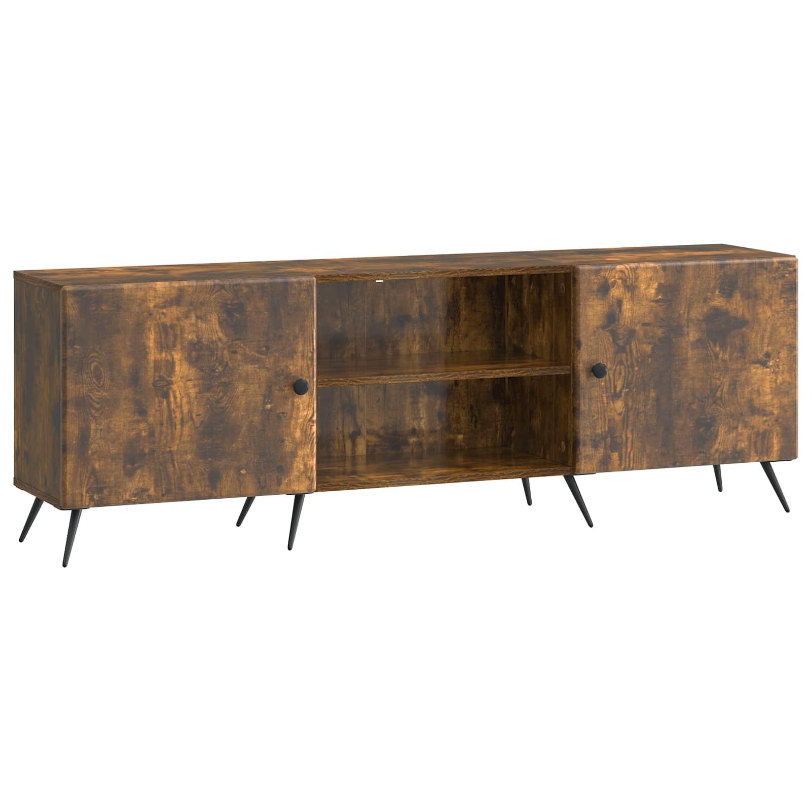 TV-skab Røget eg 150 x 31 x 50 cm Konstrueret træ