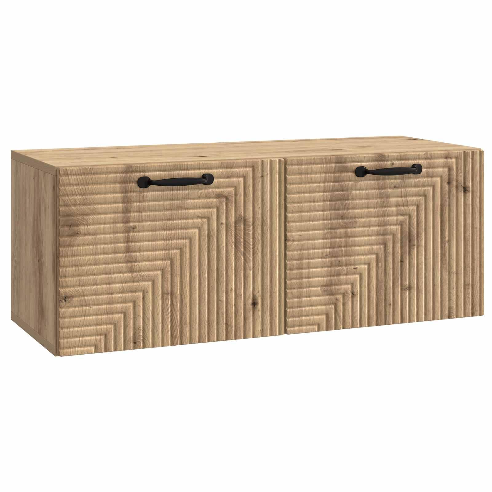 Væghængt TV-skab Artisan-eg 78,5 x 31 x 30 cm Konstrueret træ
