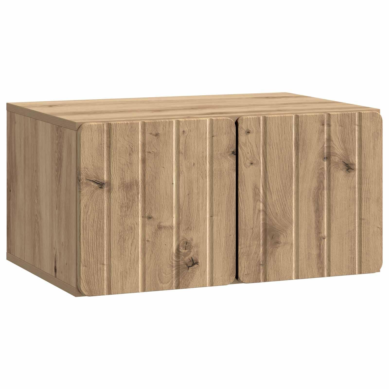Væghængt TV-skab Artisan-eg 59,5 x 41 x 30 cm Konstrueret træ