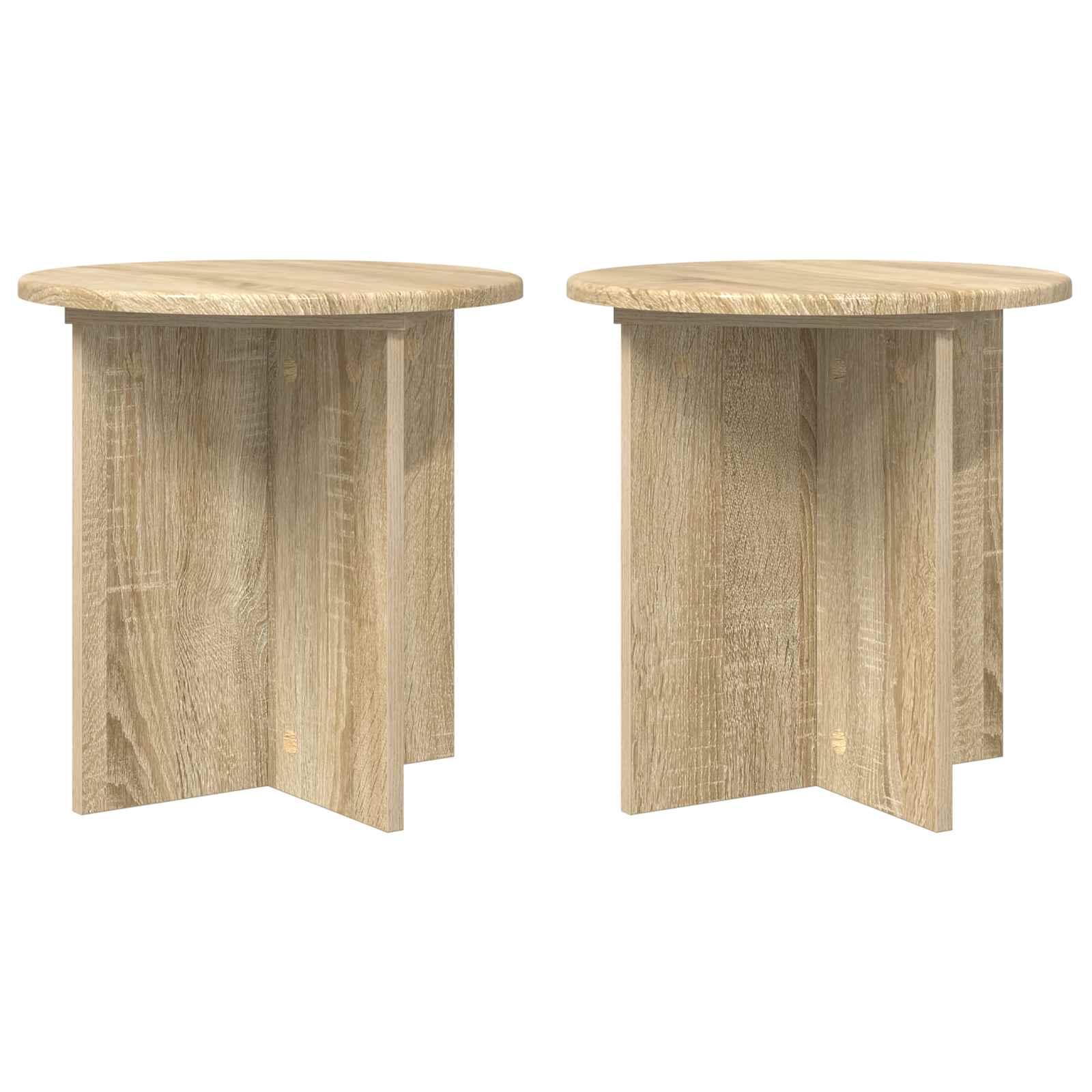 Planteholder 2 stk Sonoma-eg 40 x 40 x 40 cm Konstrueret træ