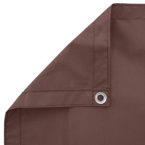 Altan skærm i Oxford-stof - brun 110 × 300 cm