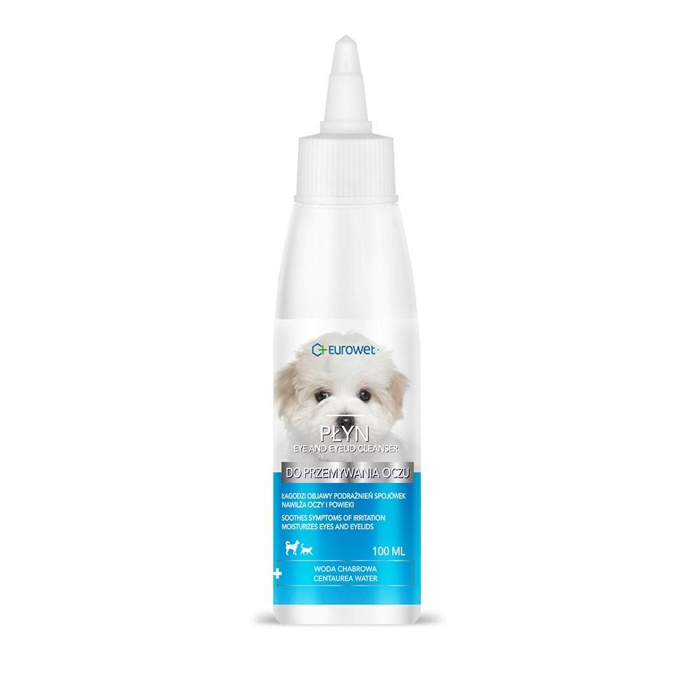 EUROWET øjenvæske – øjenrens til hunde og katte, 100 ml