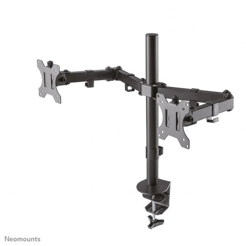 NEWSTAR Neomounts FPMA-D550DBLACK dobbelt skærmarm til skrivebord – 10-32" VESA 75/100, klemme/gennemføring, sort