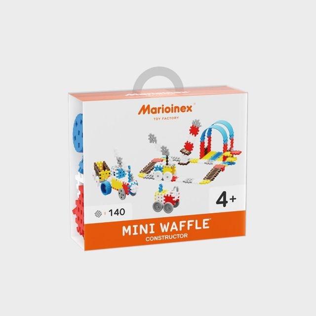 Marioinex Mini Waffle byggesæt - 140 dele (4+)