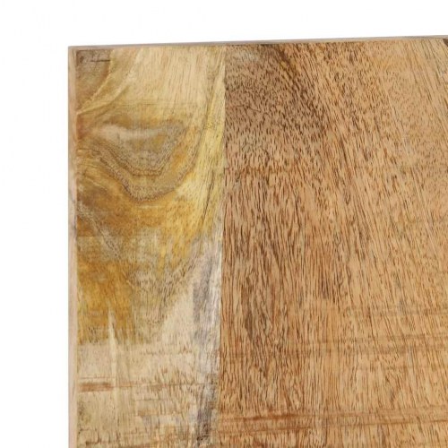 Sengegavl i massivt ru mangotræ - 140 cm
