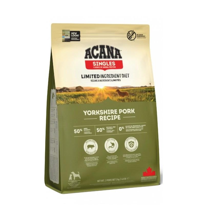 ACANA Singles Yorkshire Pork – tørfoder til hund – 6 kg