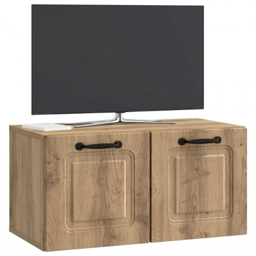 Væghængt TV-skab Artisan-eg 59,5 x 31 x 30 cm Konstrueret træ