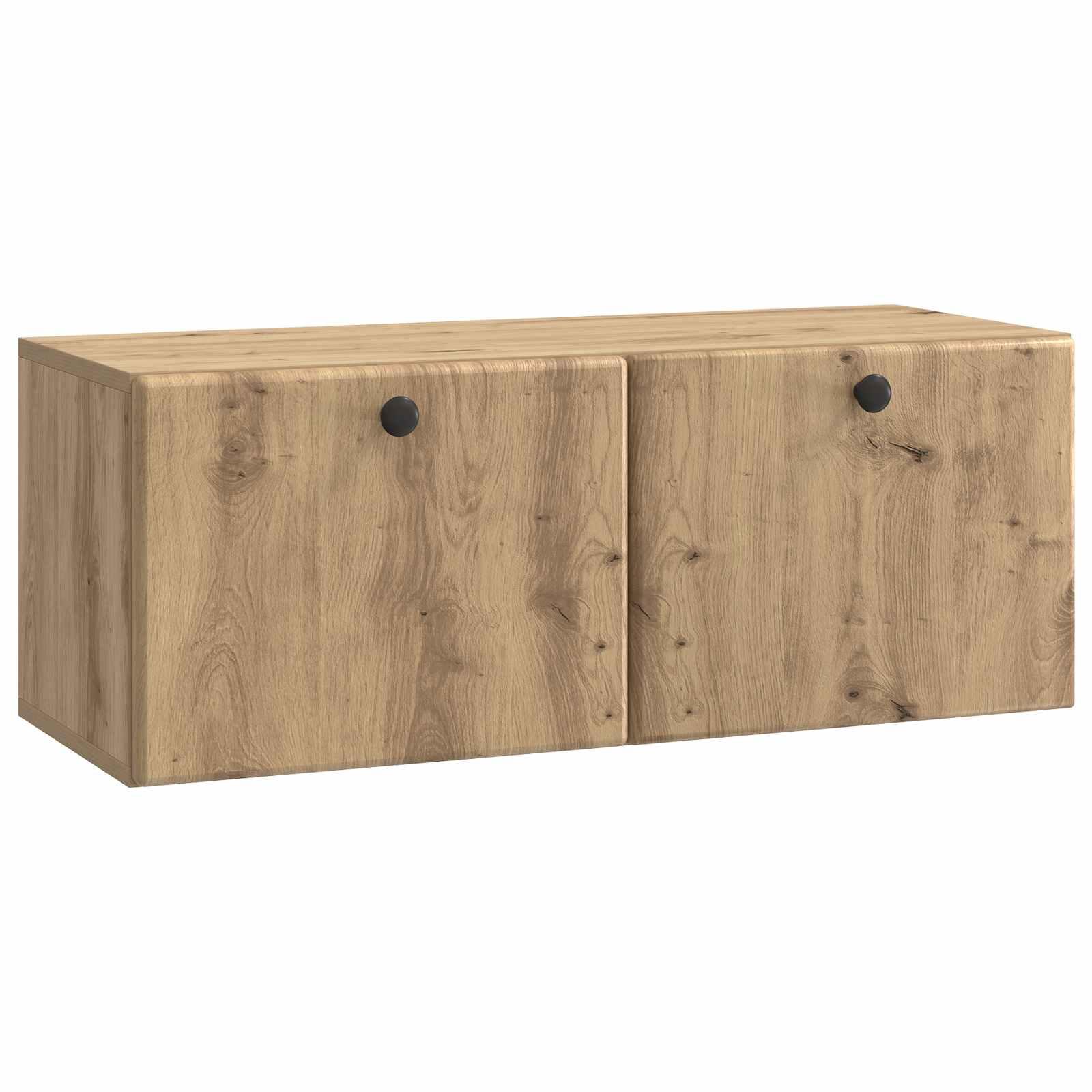 Væghængt TV-skab Artisan-eg 78,5 x 31 x 30 cm Konstrueret træ