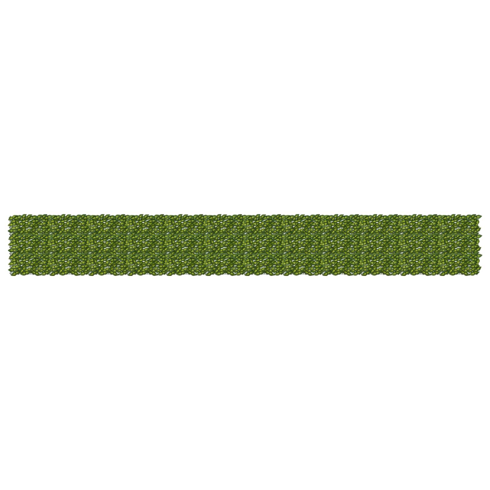 Altanscreen med blade Grøn og Gul 600 x 75 cm