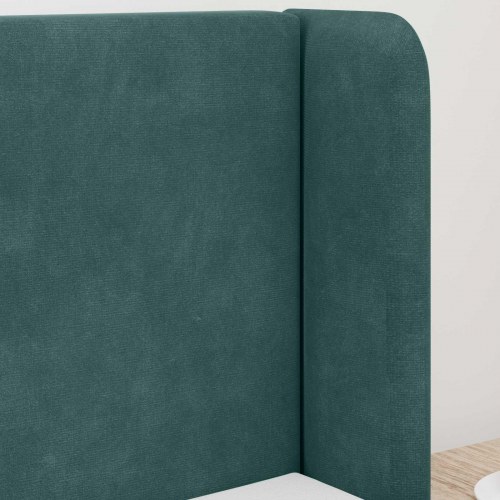 Hovedgærdeøre Grøn 40,5 x 40,5 x 4 cm Fløjl