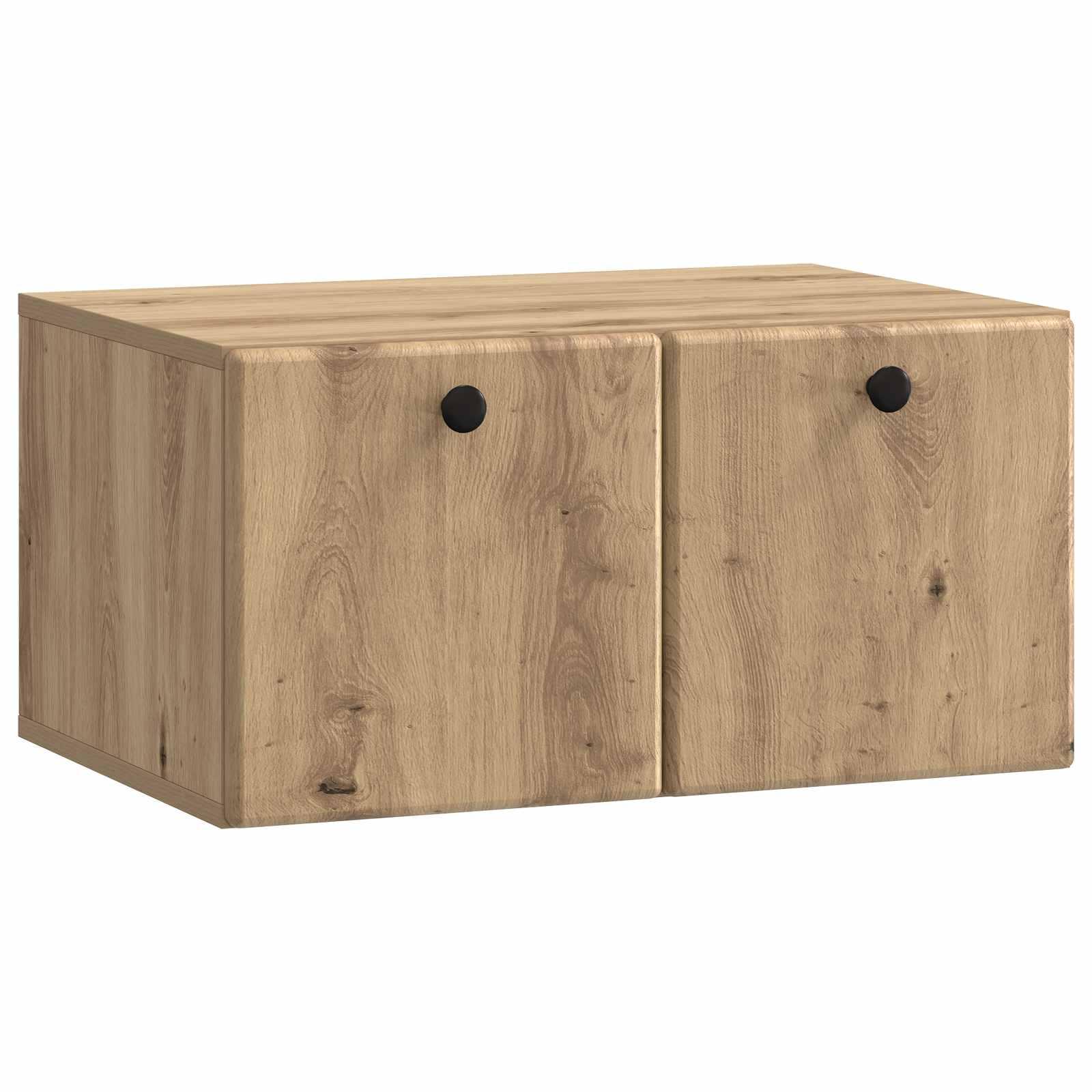 Væghængt TV-skab Artisan-eg 59,5 x 41 x 30 cm Konstrueret træ