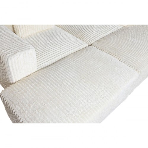 Scandi sofa - flødefarvet, 220 × 158 × 91 cm