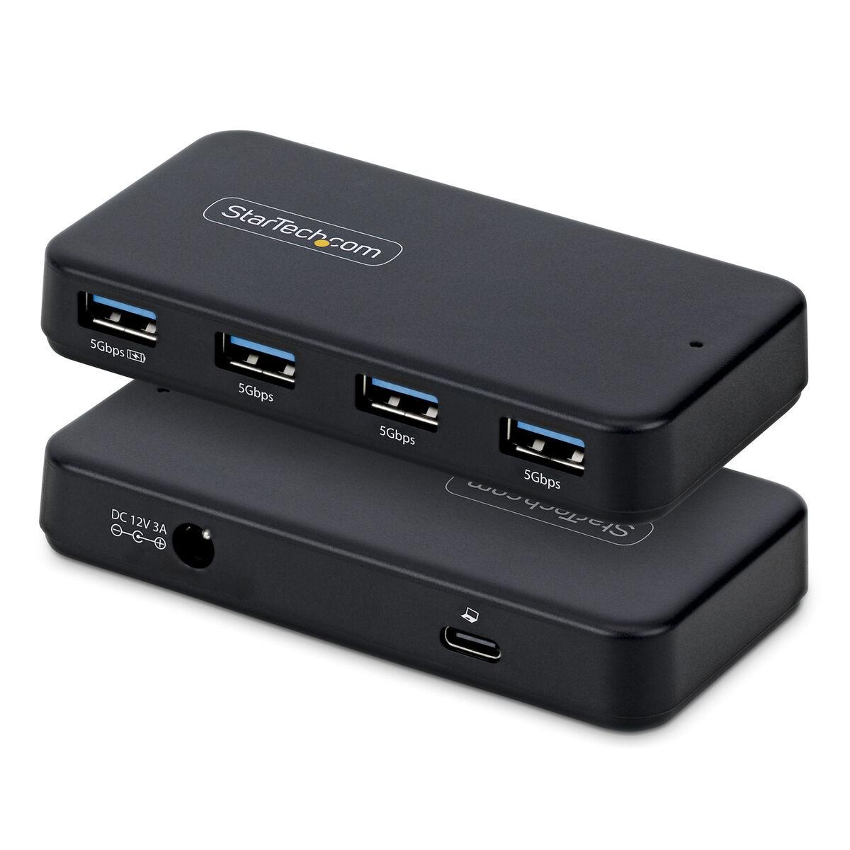StarTech ST4300USB3V2-UE USB 3.0 dockingstation - 4 porte, sort
