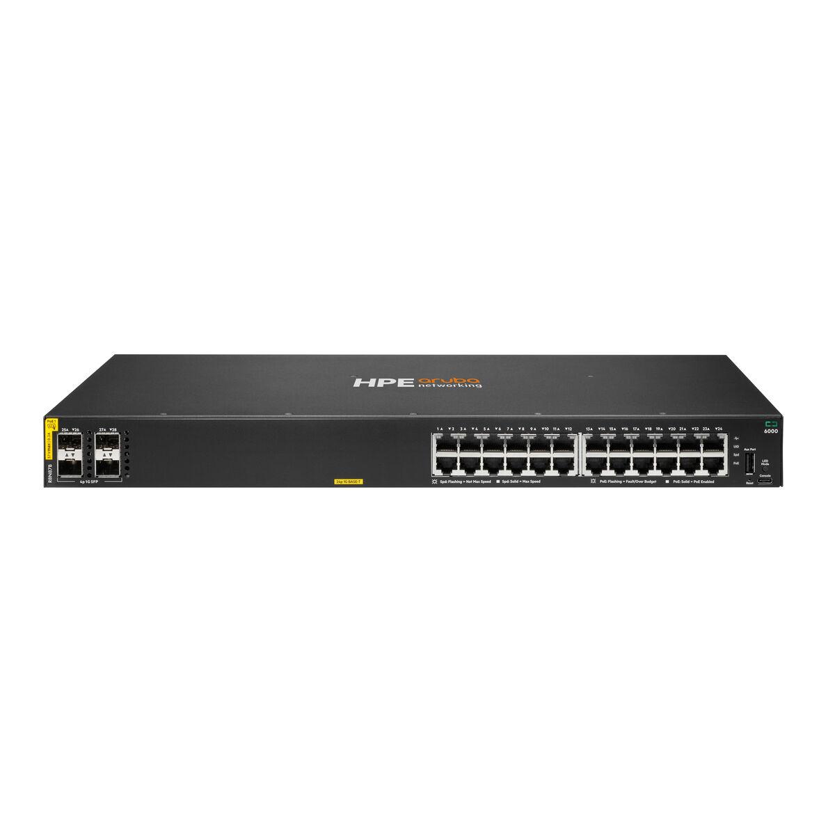 HPE Aruba switch R8N87B - PoE, RJ45, EU-stik