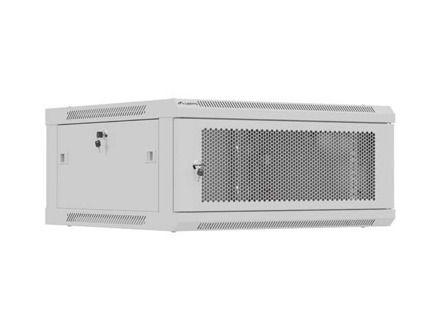 Lanberg WF01 Series - rack - 600x600 flat pack with perforated door - 4U