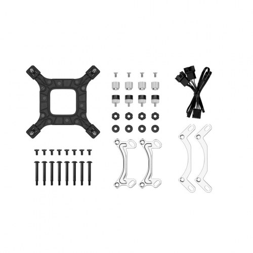 DeepCool LE240 V2 – 240 mm AIO vandkøler med 2x 120 mm ARGB – Sort