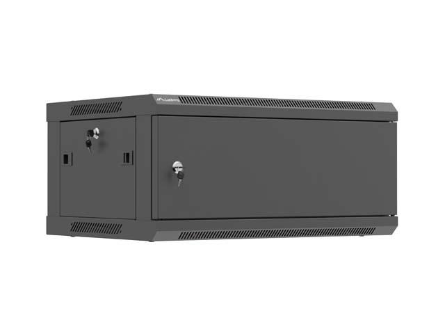 Lanberg WF01 Series - rack - 600x450 flat pack with metal door - 4U
