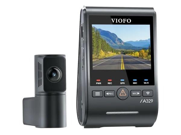 VIOFO A329S 2CH GPS dashcam med Wi‑Fi og 4K