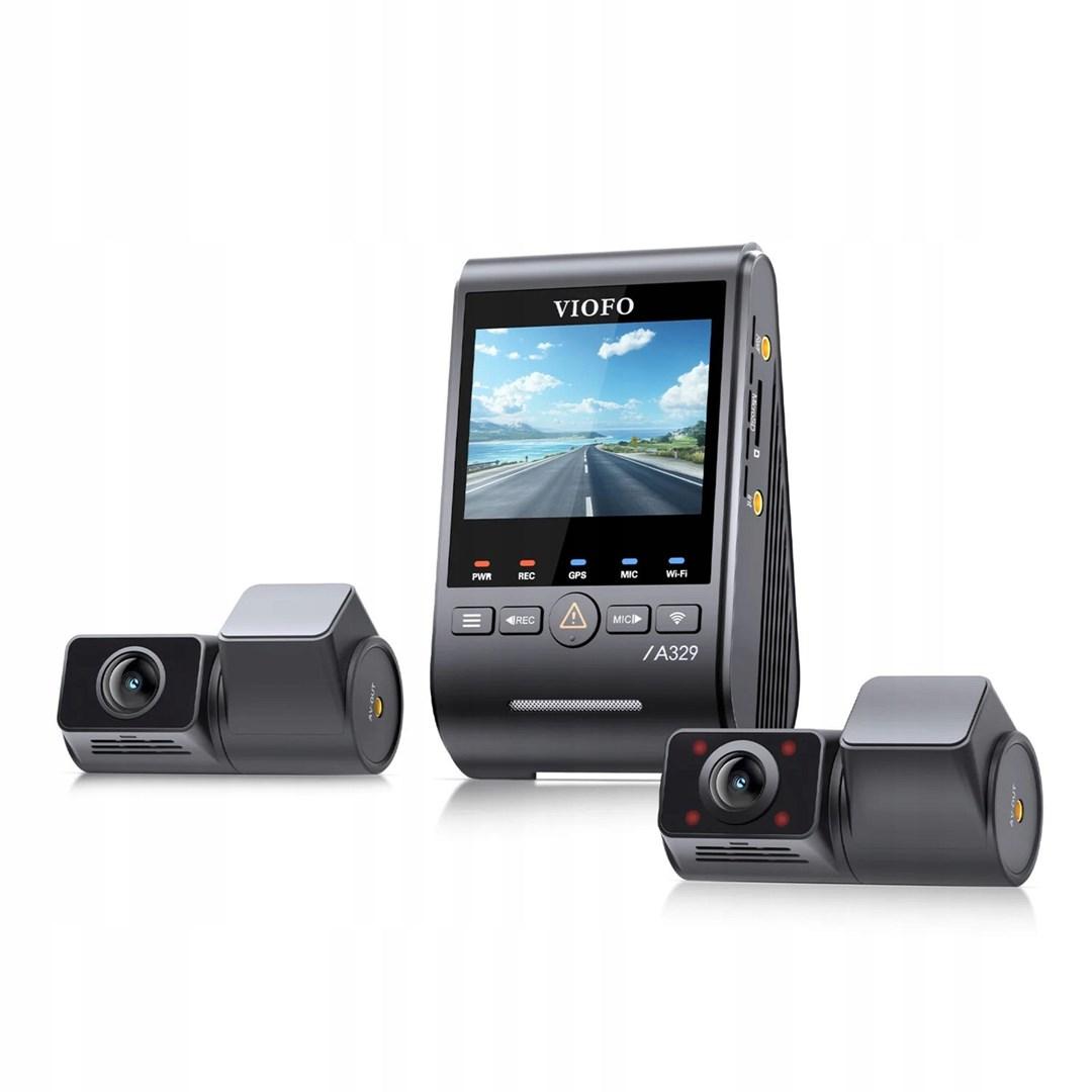 VIOFO A329S 3CH GPS dashcam med Wi‑Fi og 2,4" skærm