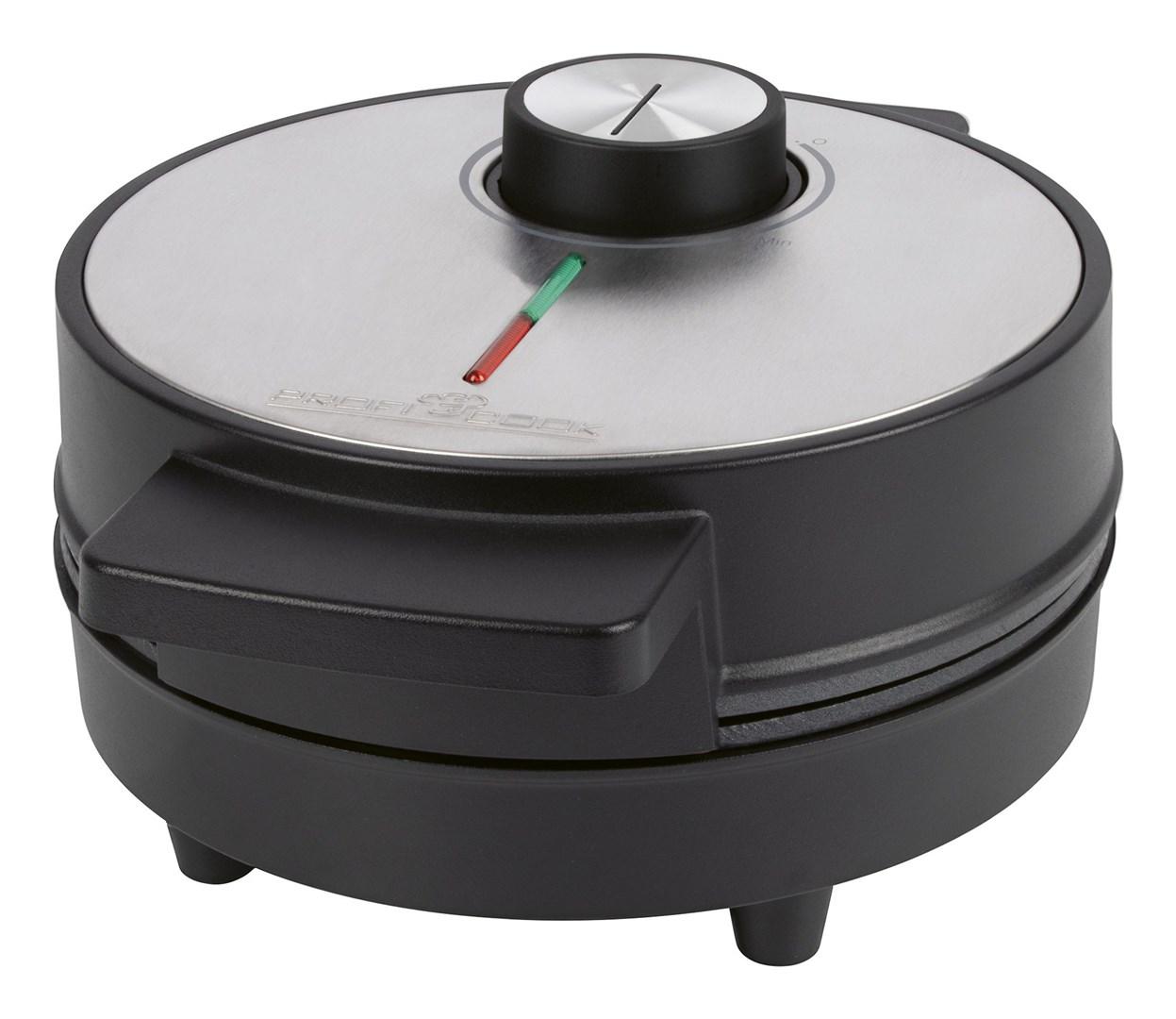 ProfiCook PC-WA 1314 vaffeljern – 5 hjertevafler, 1.200 W, sort/rustfrit stål