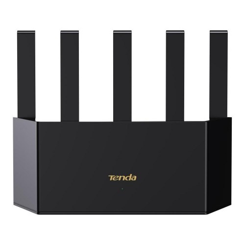 Tenda TX2L Pro Wi‑Fi 6 router – dual‑band gigabit, sort