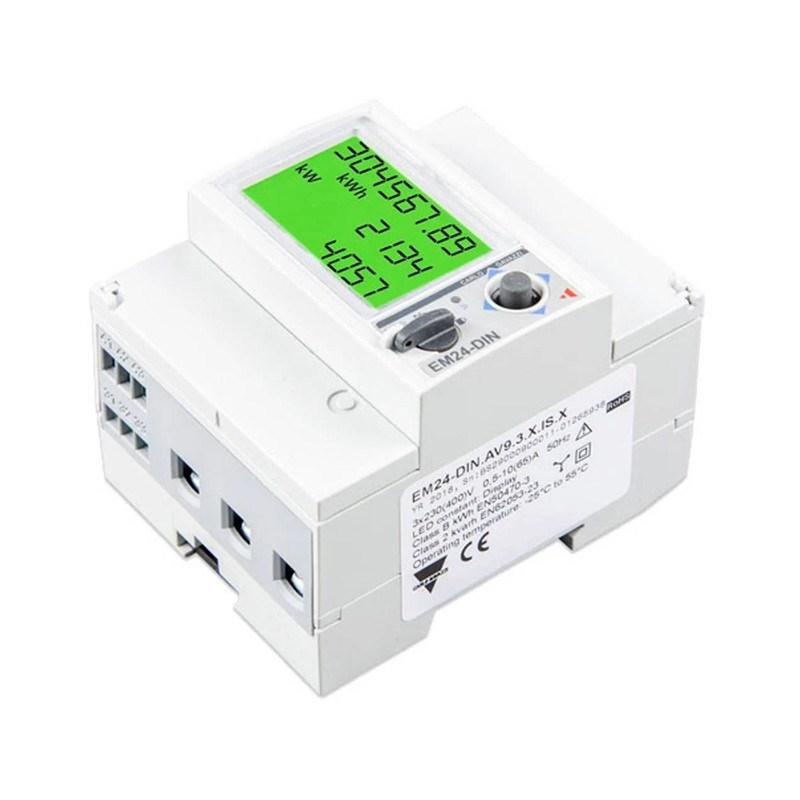Elmåler EM24 - 3-faset DIN-skinne, op til 65 A/ph, Ethernet