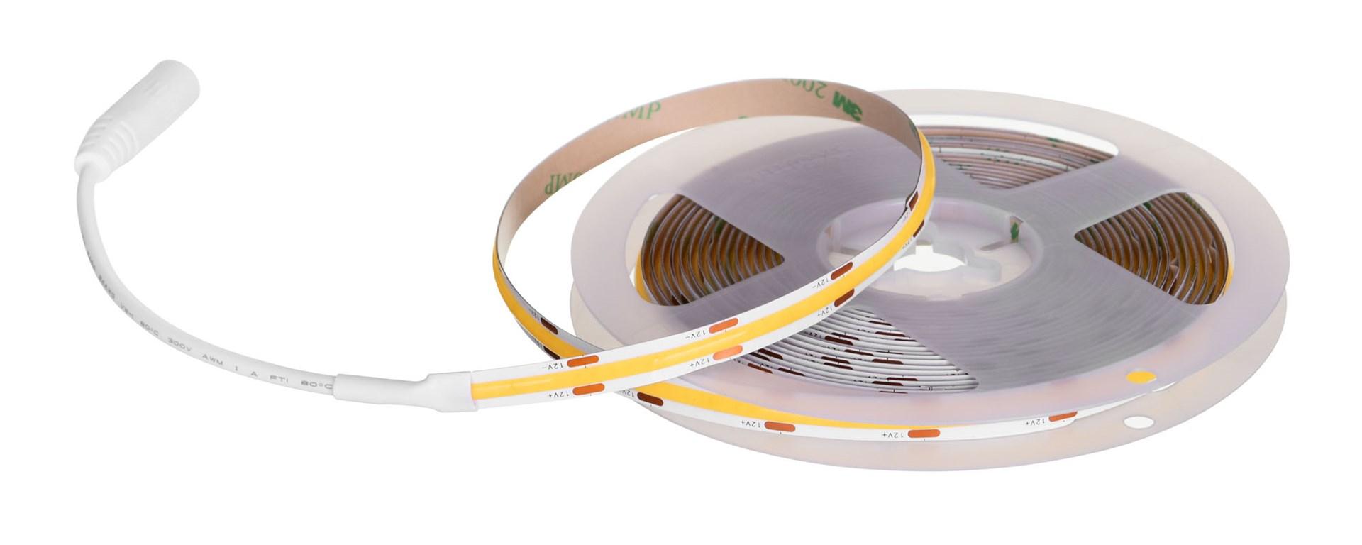 LED lysbånd Activejet COB 5 m - neutral hvid, indendørs (IP20)