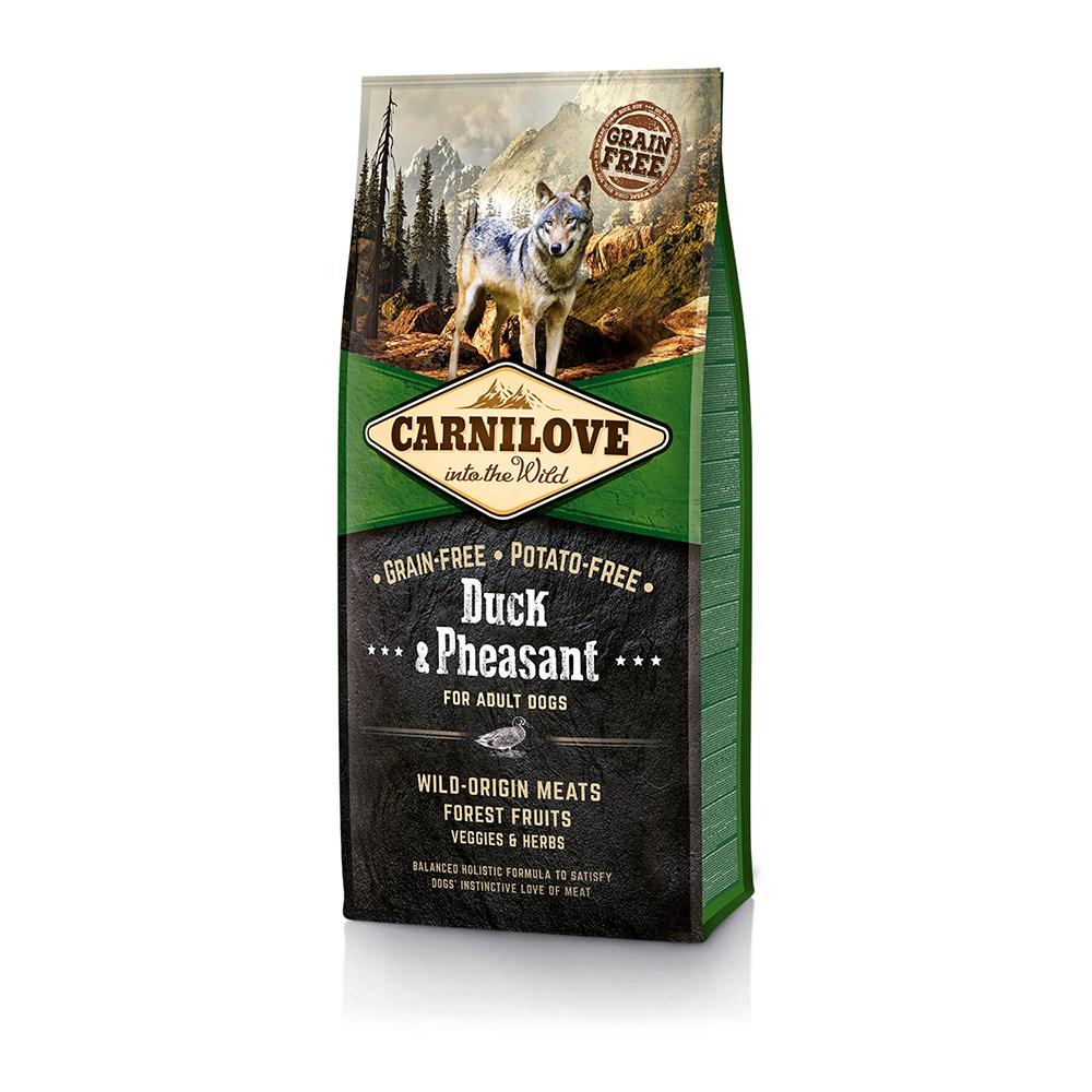 Carnilove Duck & Pheasant – kornfrit hundefoder 12 kg billede