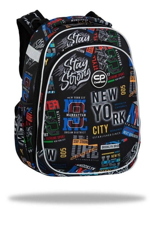 CoolPack Turtle Big City rygsæk - ungdomsrygsæk med by-print