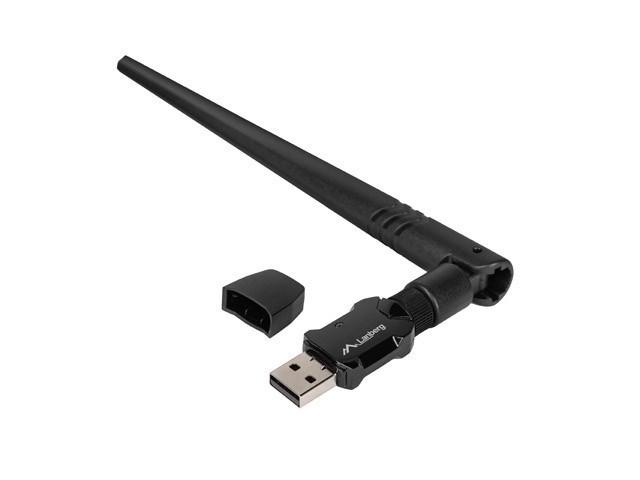 Lanberg NC-0900-WIE trådløst USB-netværkskort - Dual-band Wi‑Fi 6, 600 Mbit/s billede