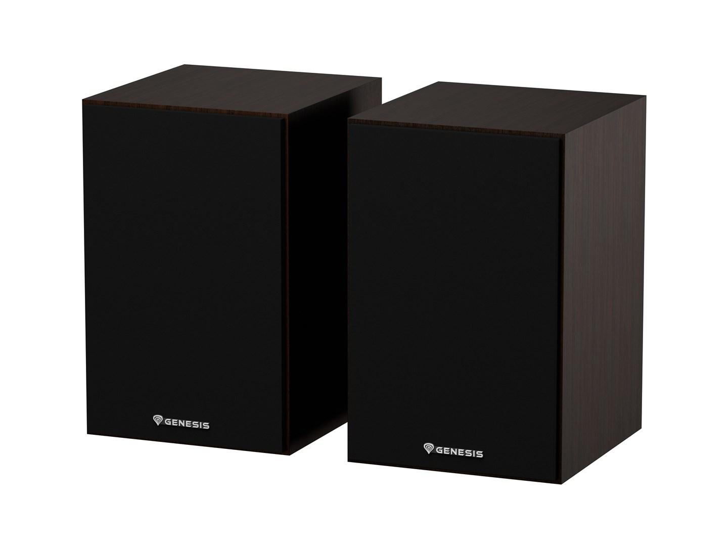 GENESIS NGS-2344 højttalere - brun 2.0, 20 W, Bluetooth 5.3