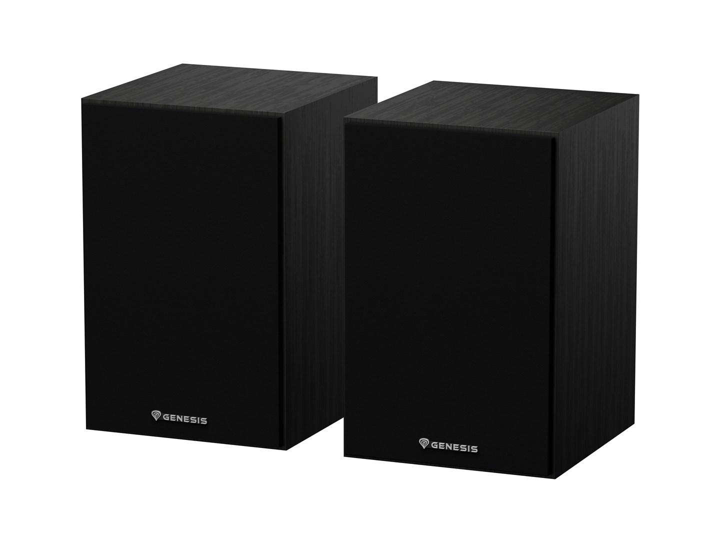 Genesis NGS-2343 højttalere - 2.0, sort, 20 W, Bluetooth 5.3