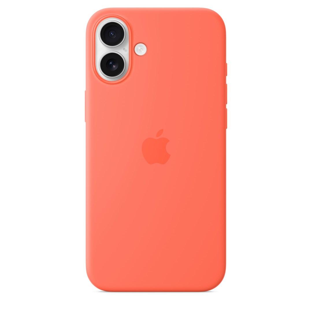 Apple silikonecover til iPhone 16 Plus med MagSafe